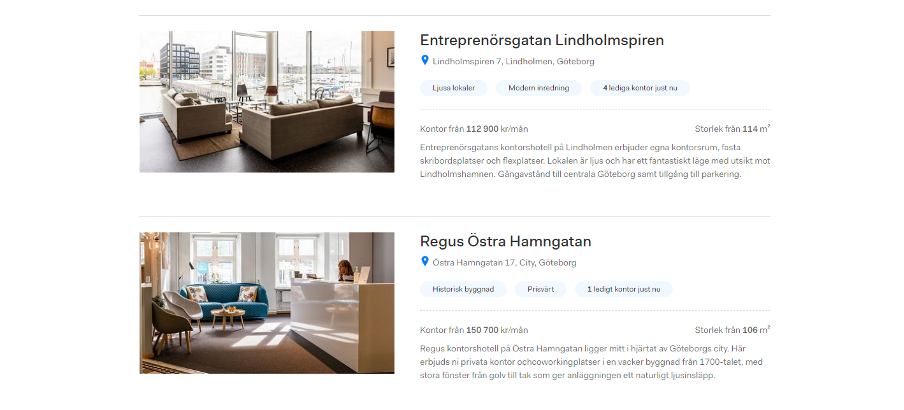 hyresgaranti kontor priser göteborg